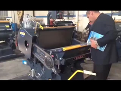 creasing and die cutting machine