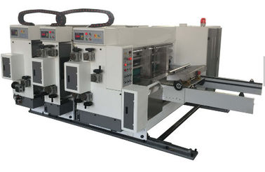 China Small carton Automatic carton 2 color printing slotting machine supplier