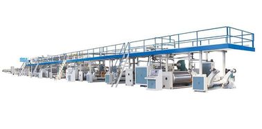 China 3/5/7 ply Full automatic corrugated cardboard production line supplier