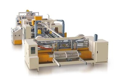 China Full automatic carton gluing and stitching inline machine supplier
