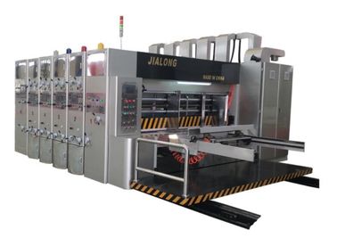 China JLA Full automatic high speed flexo printer slotter die cutter stacker machine supplier