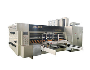 China JLB Automatic Econoimic speed flexo printer slotter die cutter stacker machine supplier