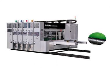 JLA Full automatic high speed flexo printer slotter die cutter stacker machine supplier