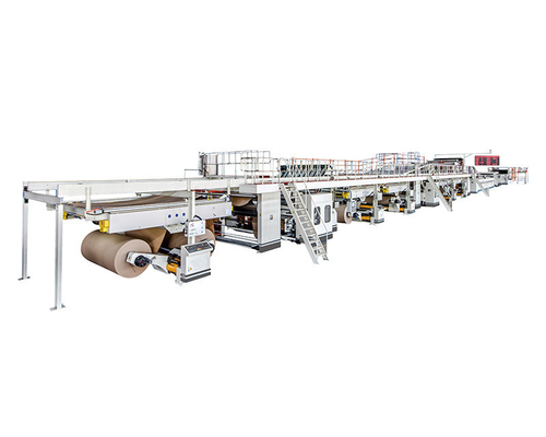 3/5/7 ply Full automatic corrugated cardboard production line supplier