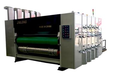 JLA Full automatic high speed flexo printer slotter die cutter stacker machine supplier